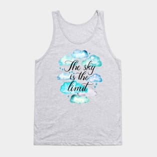 The Sky Is The Limit (Blue Version) Tank Top